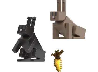 Mattel Minecraft 8 cm figurka Rabbits