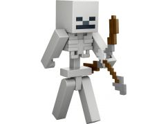 Mattel Minecraft 8 cm figurka Skeleton Flames and bow and arrow