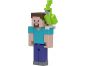 Mattel Minecraft 8 cm figurka Steve s papouškem 2