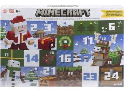 Mattel Minecraft Adventní kalendář 24 okének - Poškozený obal