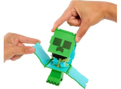 Mattel Minecraft Figurka 2 v 1 - Creeper & Charged Creeper