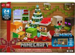 Mattel Minecraft Mini Mob head Adventní kalendář 2023