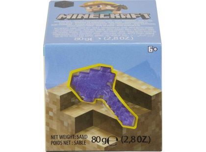 Mattel Minecraft mini těžba sekera fialová