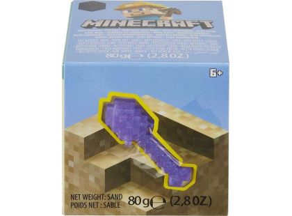 Mattel Minecraft mini těžba vrták fialový