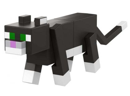 Mattel Minecraft velká figurka Tuxedo Cat