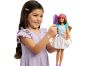 Mattel Moje první Barbie panenka brunetka se zajíčkem 34 cm 6