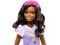 Mattel Moje první Barbie panenka černovláska s pudlíkem 34 cm 3