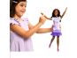 Mattel Moje první Barbie panenka černovláska s pudlíkem 34 cm 7