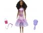 Mattel Moje první Barbie panenka Den a noc růžová 34 cm 2