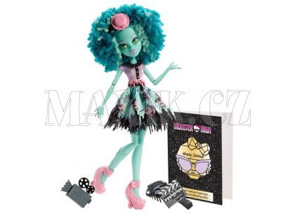 Mattel Monster High Howlywood delux příšerka - Honey Swamp