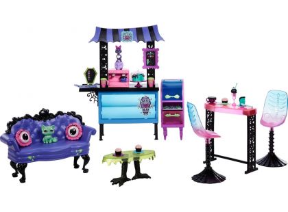Mattel Monster High kavárna u náhrobku - Poškozený obal