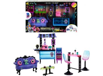 Mattel Monster High kavárna u náhrobku - Poškozený obal
