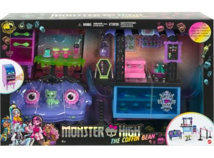Mattel Monster High kavárna u náhrobku - Poškozený obal