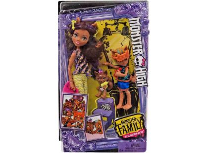 Mattel Monster High sourozenci monsterky 2 ks Clawdeen Wolf