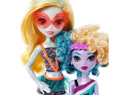 Mattel Monster High sourozenci monsterky 2 ks Lagoona Blue