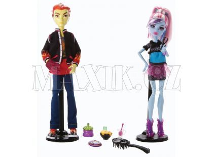 Mattel Monster High Třídní 2pack - Abbey Bominable, Heath Burns