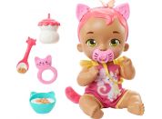 Mattel My Garden Baby koťátko se zvuky růžové 30 cm