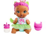 Mattel My Garden Baby miminko růžovo-zelené koťátko 30 cm - Poškozený obal