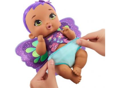 Mattel My Garden Baby™ miminko fialový motýlek 30 cm