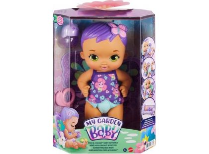 Mattel My Garden Baby™ miminko fialový motýlek 30 cm