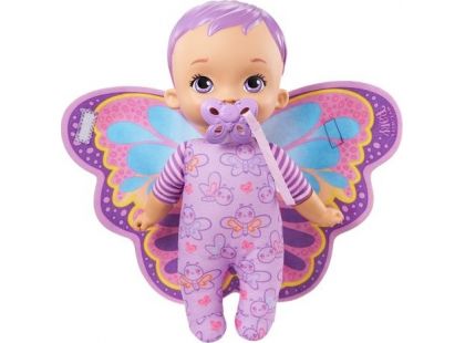 Mattel My Garden Baby™ moje první miminko fialový motýlek 23 cm