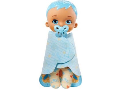 Mattel My Garden Baby™ moje první miminko modrý motýlek 23 cm - Poškozený obal