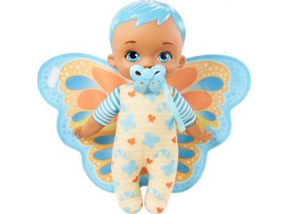 Mattel My Garden Baby™ moje první miminko modrý motýlek 23 cm