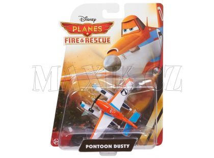 Mattel Planes Letadla hasiči a záchranáři - Pontoon Dusty