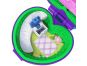Mattel Polly Pocket panenka do kapsy fialové srdce FRY30 2