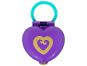 Mattel Polly Pocket panenka do kapsy fialové srdce FRY30 4