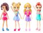 Mattel Polly Pocket stylová panenka fialové šaty 98 2