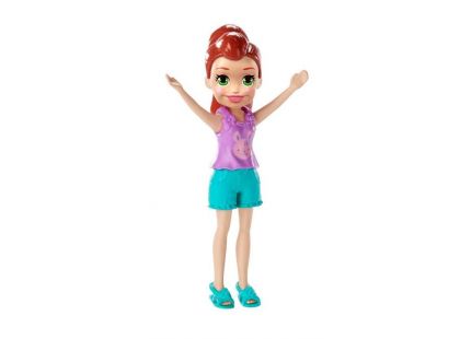 Mattel Polly Pocket stylová panenka Lila kraťasy 25