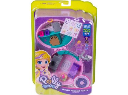 Mattel Polly Pocket svět do kapsy Donut Pajama Party