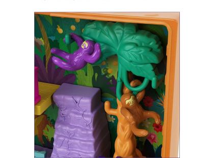 Mattel Polly Pocket svět do kapsy Jungle Safari Compact 53