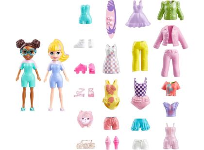 Mattel Polly Pocket velká sada oblečků a doplňků 1 - Poškozený obal