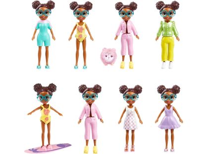 Mattel Polly Pocket velká sada oblečků a doplňků 1 - Poškozený obal