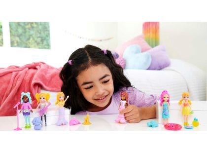 Mattel Polly Pocket velká sada oblečků a doplňků bazén