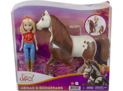 Mattel Spirit panenka a kůň Štístko a kůň Spirit