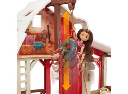 Mattel Spirit vychytaná stáj herní set - Poškozený obal