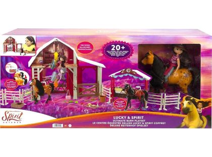Mattel Spirit vychytaná stáj herní set - Poškozený obal