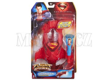 Mattel Superman Odpalovací rampa - Červená