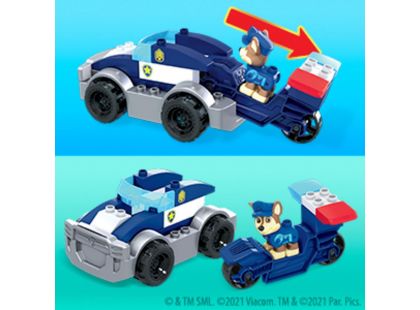Mattel Mega Bloks Tlapková Patrola Chaseovo policejní auto