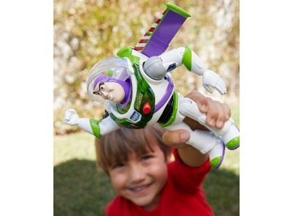 Mattel Toy story 4 Buzz se světly a zvuky - Poškozený obal 