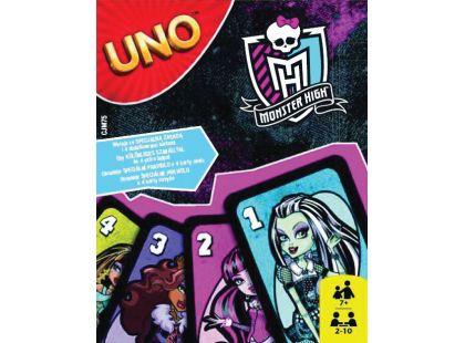 Mattel UNO Karty Monster High 2