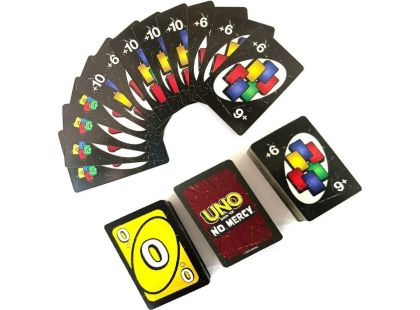 Mattel Uno No Mercy - Poškozený obal