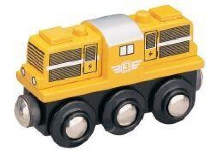 Maxim Dieselová lokomotiva žlutá