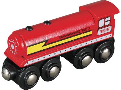 Maxim Parní lokomotiva červená 50502