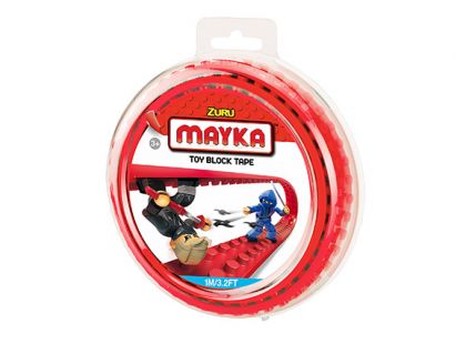Mayka stavebnicová páska 1m červená