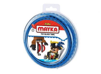 Mayka stavebnicová páska 1m tmavě modrá