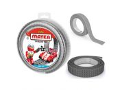 Mayka stavebnicová páska velká 2m šedá